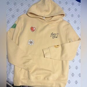 Lane seven Love Club Cream Hoodie